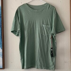RVCA Sage Green Men's Short Sleeve Tee